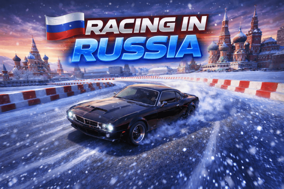 Screenshot of Racing in Russia game